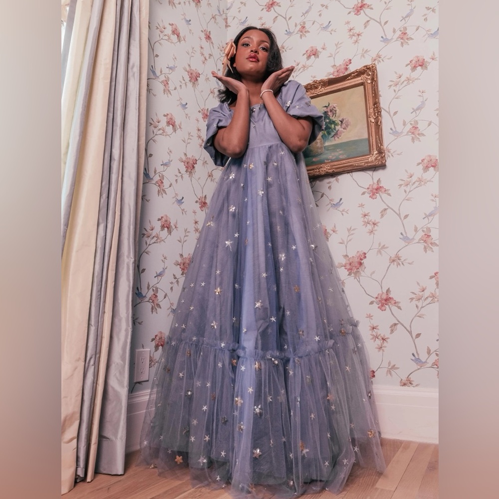JessaKae Wendy Blue Star Dress